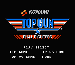 Top Gun: The Second Mission title screenshot